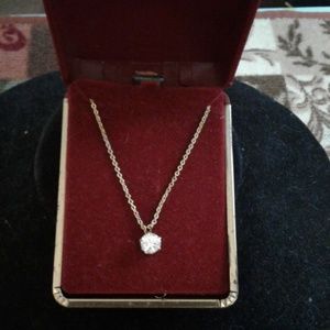 Ladies Cubic Zirconium necklace(NWOT)